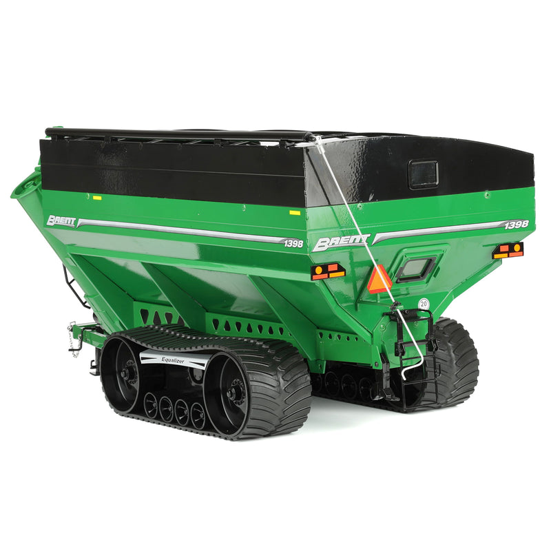 1/16 Brent 1398 Grain Cart with Equalizer Tracks Tires by SpecCast, Green