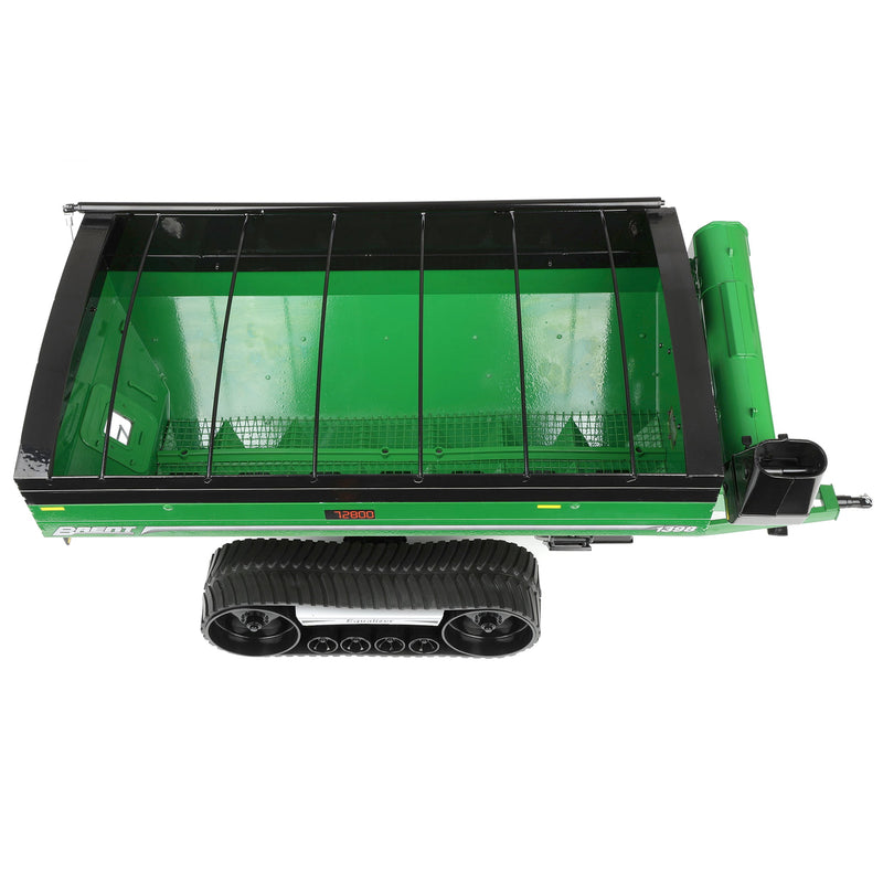 1/16 Brent 1398 Grain Cart with Equalizer Tracks Tires by SpecCast, Green