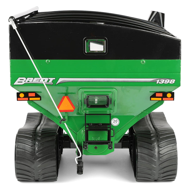 1/16 Brent 1398 Grain Cart with Equalizer Tracks Tires by SpecCast, Green