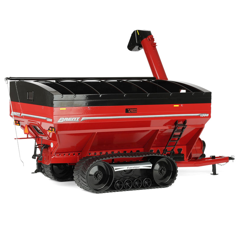1/16 Brent 1398 Grain Cart with Equalizer Tracks Tires by SpecCast, Red