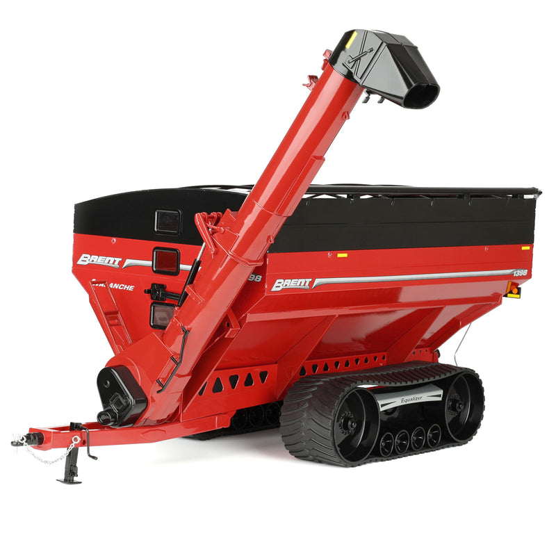 1/16 Brent 1398 Grain Cart with Equalizer Tracks Tires by SpecCast, Red