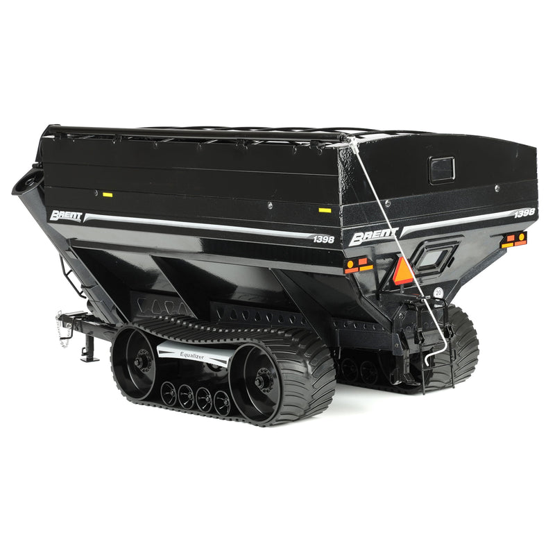 1/16 Brent 1398 Grain Cart with Equalizer Tracks Tires by SpecCast, Metallic Black