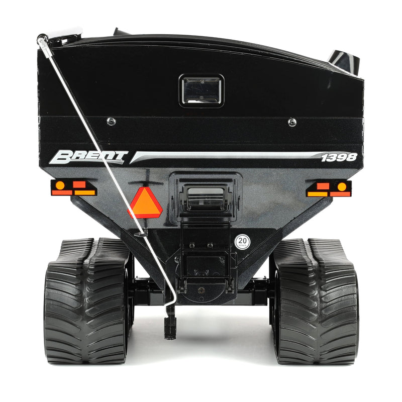 1/16 Brent 1398 Grain Cart with Equalizer Tracks Tires by SpecCast, Metallic Black