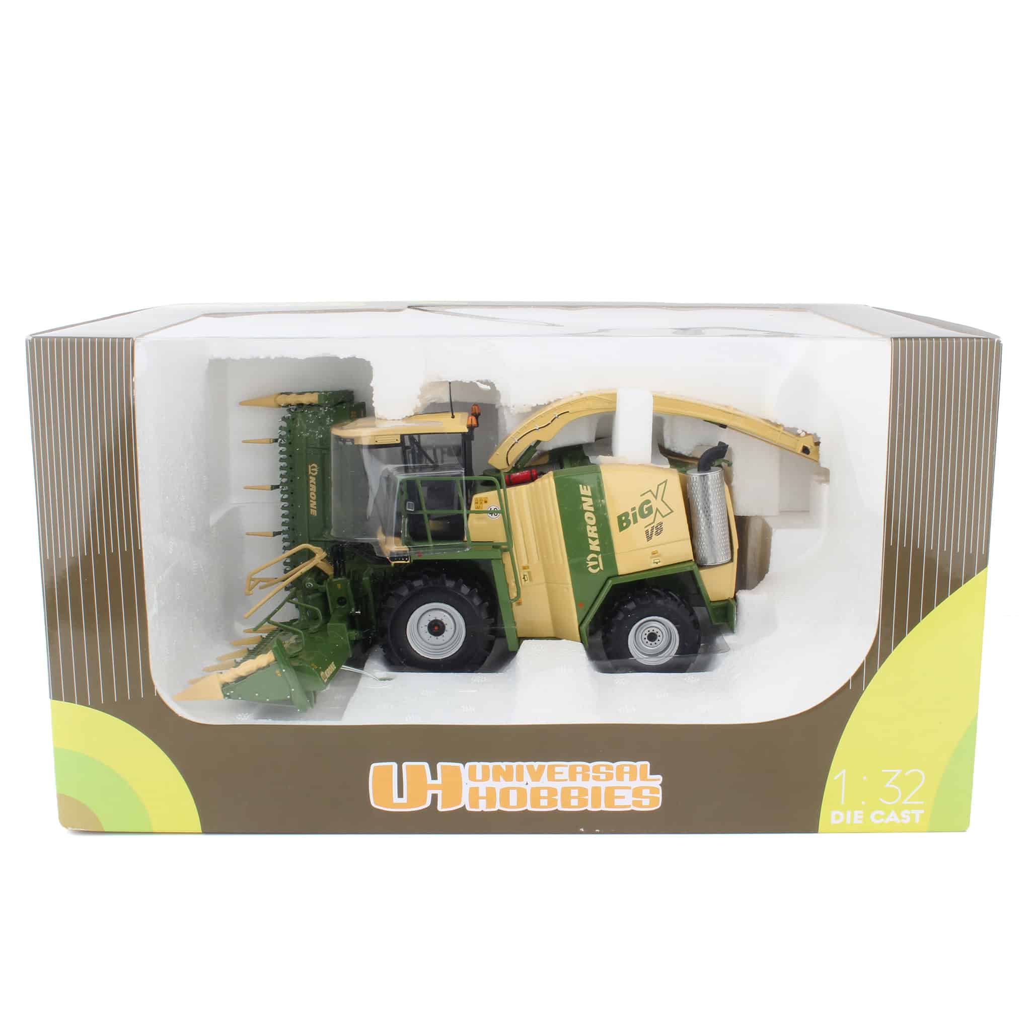 希少！ユニバーサルホビーKRONE BIG X V8トラクター1/32 クローネ 1/32 Krone BigX V-8 Self-Propelled Forage Harvester with Easy