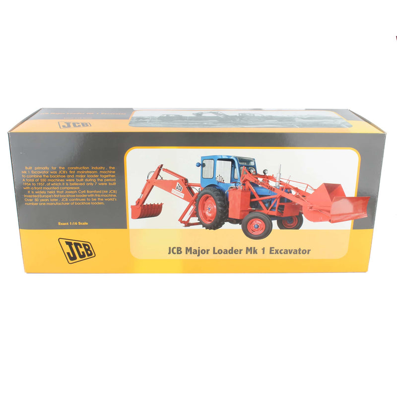 1/16 Fordson Major Tractor with JCB Major Loader and Mk 1 Excavator by Universal Hobbies