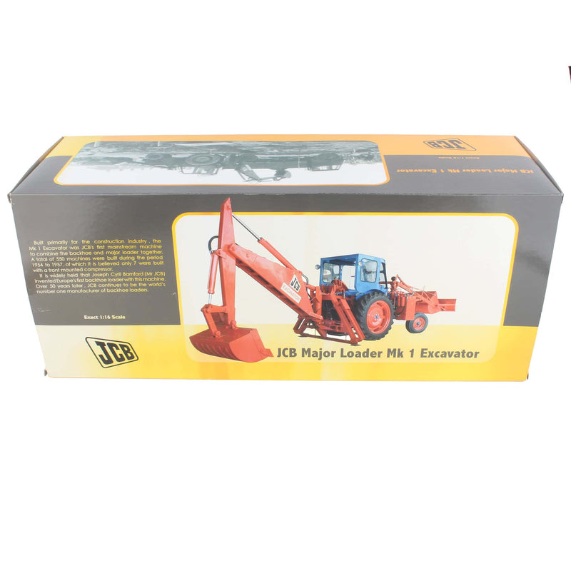 1/16 Fordson Major Tractor with JCB Major Loader and Mk 1 Excavator by Universal Hobbies