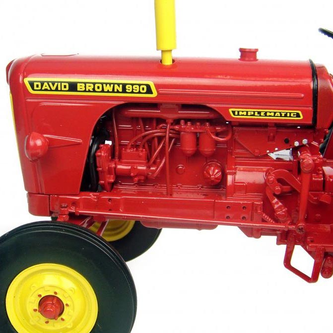 1/16 David Brown 990 Implematic Tractor by Universal Hobbies