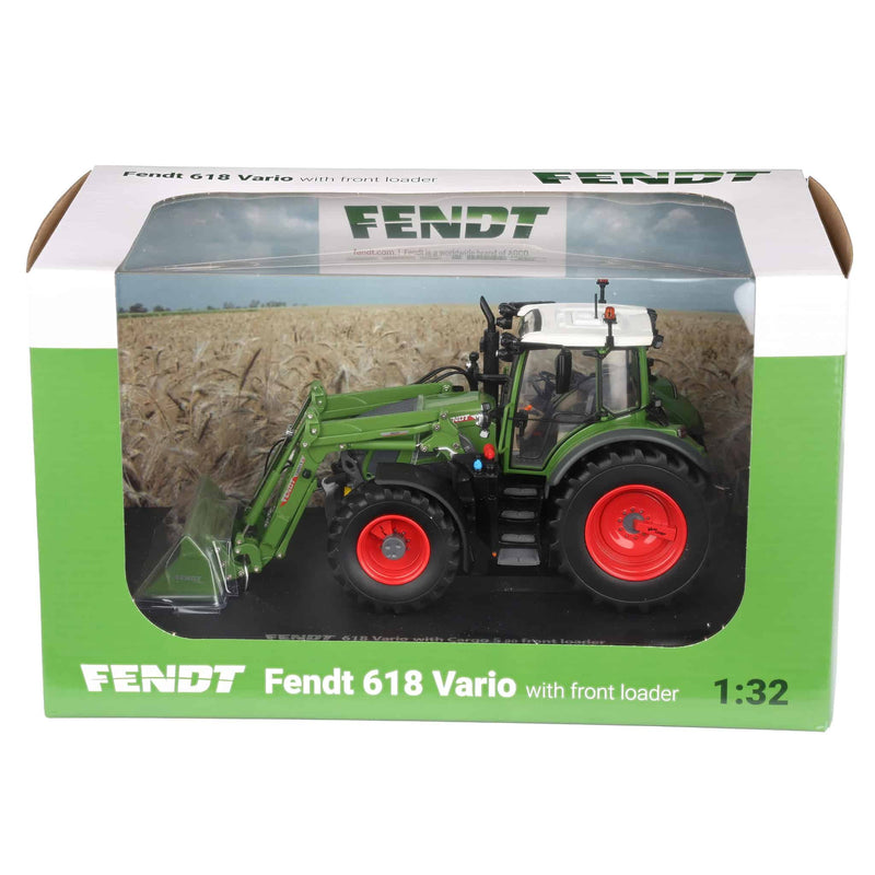 1/32 Fendt 618 Vario Tractor with Cab & Front Loader by Universal Hobbies