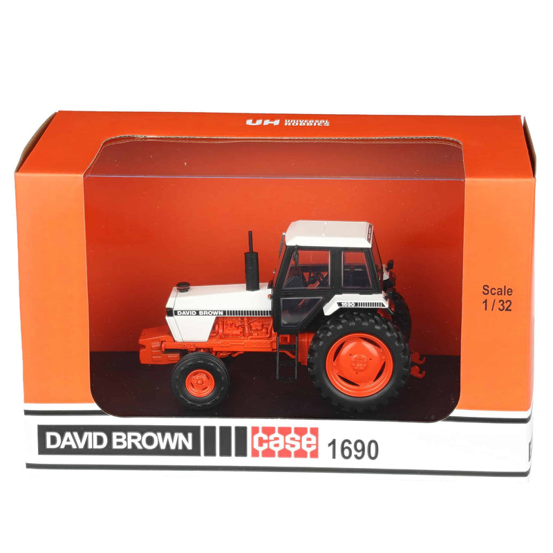 1/32 Case David Brown 1690 2WD Tractor with Cab by Universal Hobbies