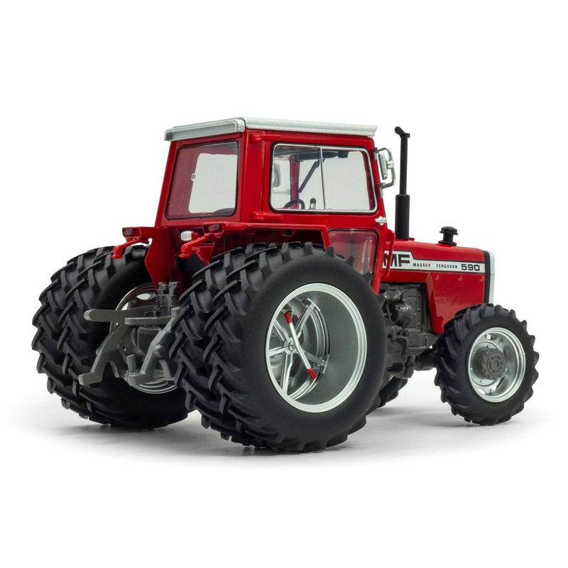1/32 Massey Ferguson 590 4WD Tractor with Rear Duals