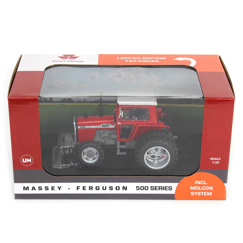 1/32 Massey Ferguson 590 4WD Tractor with Rear Duals