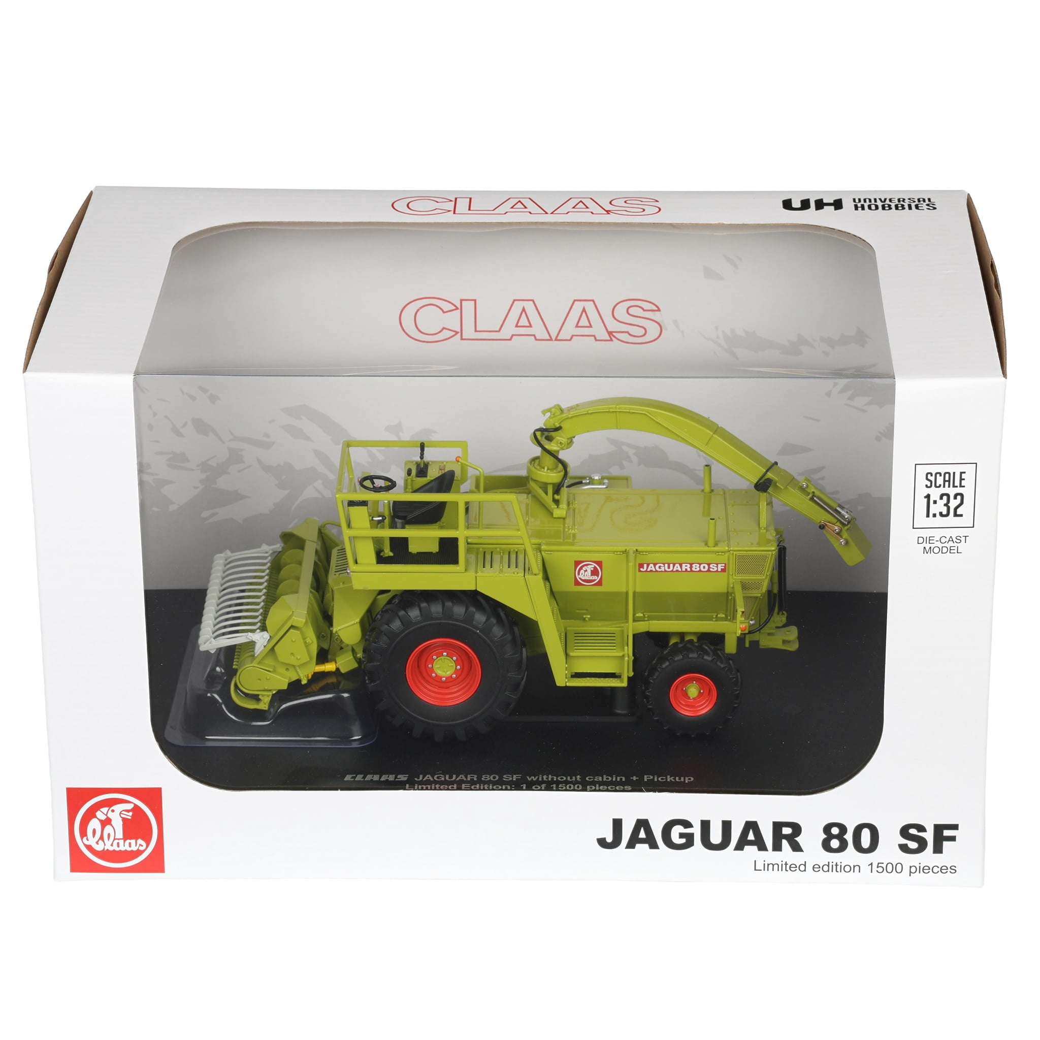 1/32 Claas Jaguar 80 SF Forage Harvester with Hay Head by