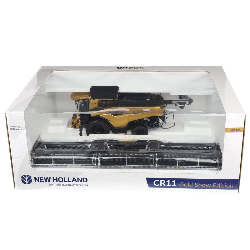 1/32 New Holland CR11 Combine by Universal Hobbies, Gold AGRITECHNICA Show Edition
