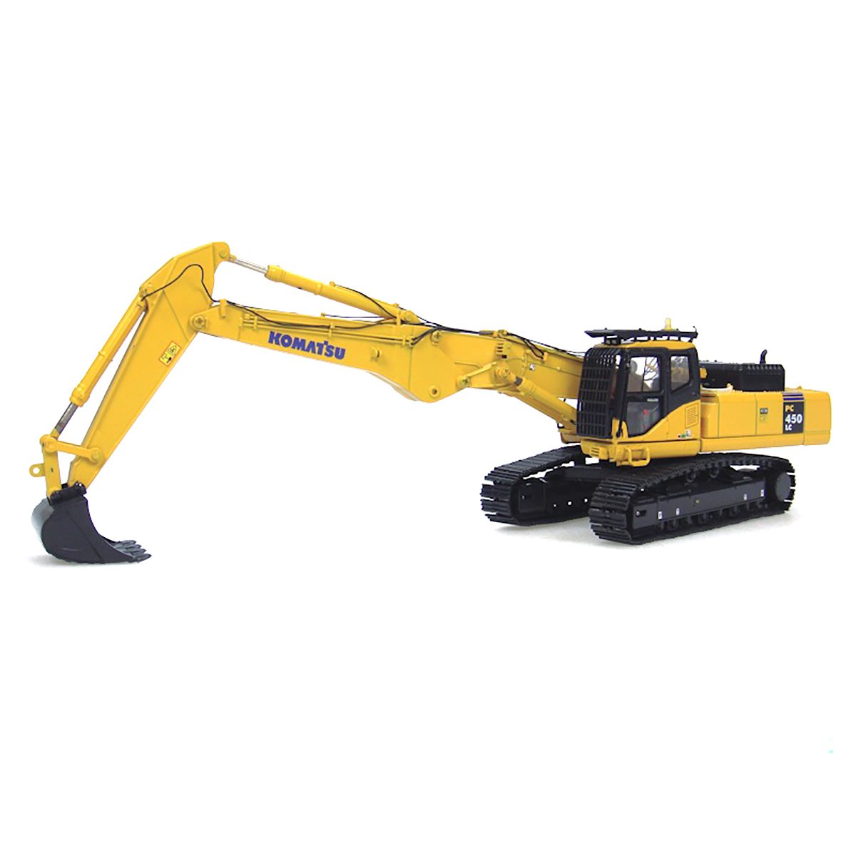KOMATSU PC450LC ダイキャストモデル 1/50 スケール 1/50 Komatsu PC450LC Excavator with Short Boom & Bucket by