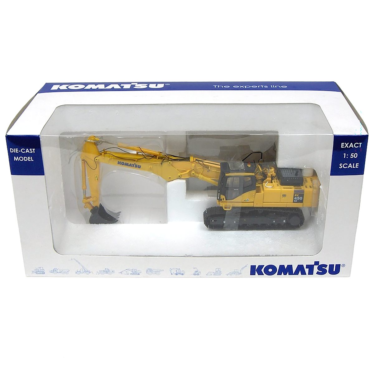 1/50 Komatsu PC450LC Excavator with Short Boom & Bucket by