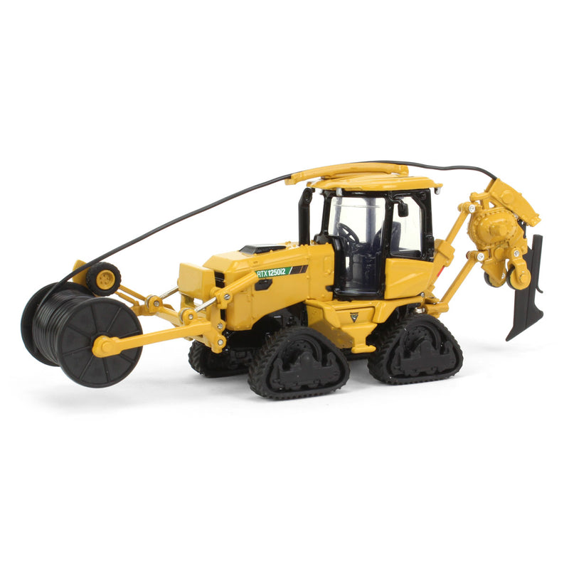 (B&D) 1/64 Vermeer RTX1250i2 Tractor with Tracks & Hose Attachment by SpecCast - Damaged Item