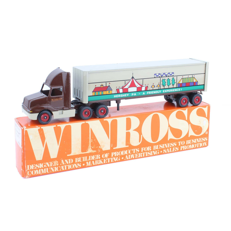 1/64 1991 Hershey, PA Flear Market Semi Truck & Trailer by Winross