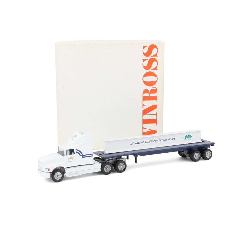 1/64 American Road Line Truck & Beam Load Trailer by Winross