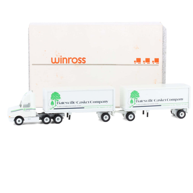 1/64 Batesville Casket Company Semi Truck & Double Pup Trailers by Winross