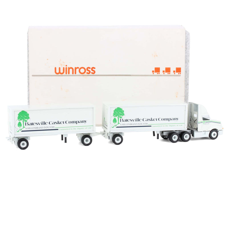 1/64 Batesville Casket Company Semi Truck & Double Pup Trailers by Winross