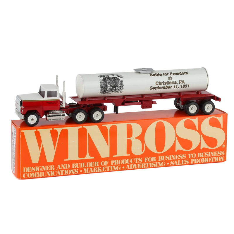 1/64 Battle for Freedom, Christina, PA Fire Co. Semi Truck & Tanker Trailer by Winross