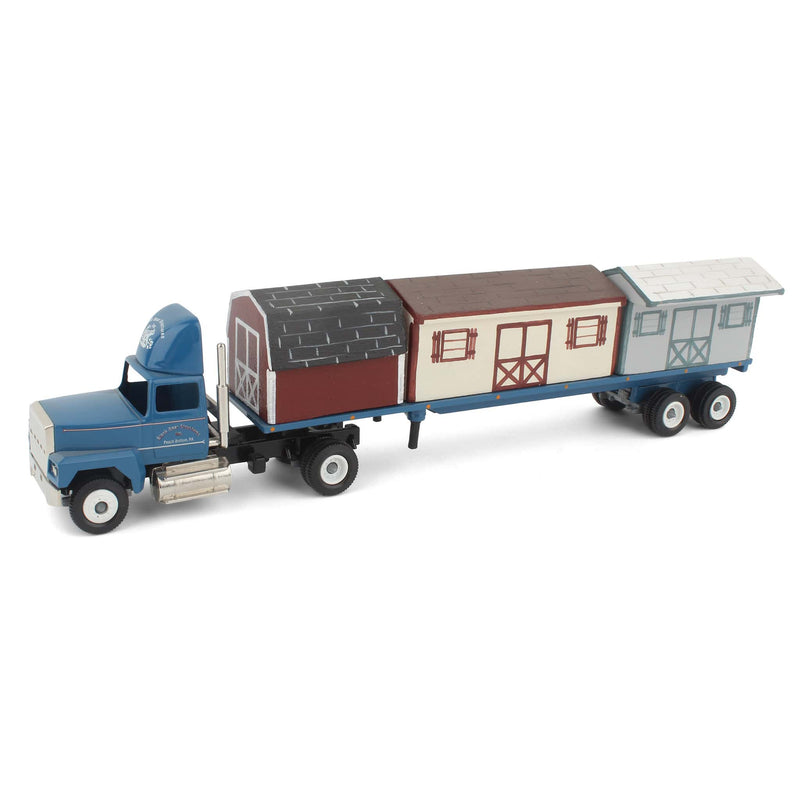 1/64 Black Bear Structures Semi Truck & Amish Shed Trailer Load by Winross