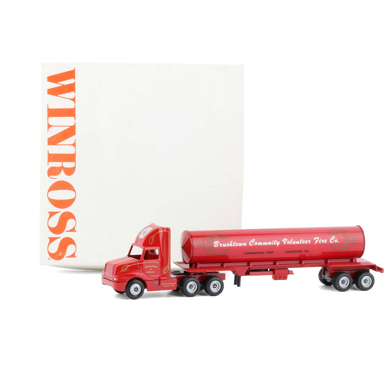 1/64 Brushtown PA Community Volunteer Fire Co Semi Truck & Tanker by Winross