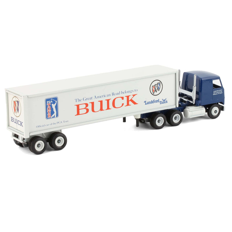 1/64 Lankford Buick Mack Truck & Box Trailer by Winross