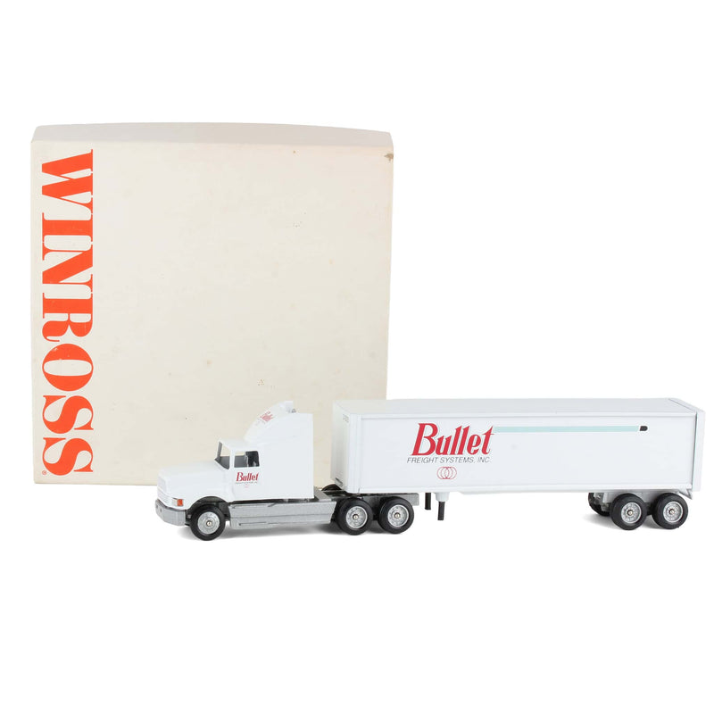 1/64 Bullet Freight Systems Semi Truck & Box Trailer by Winross