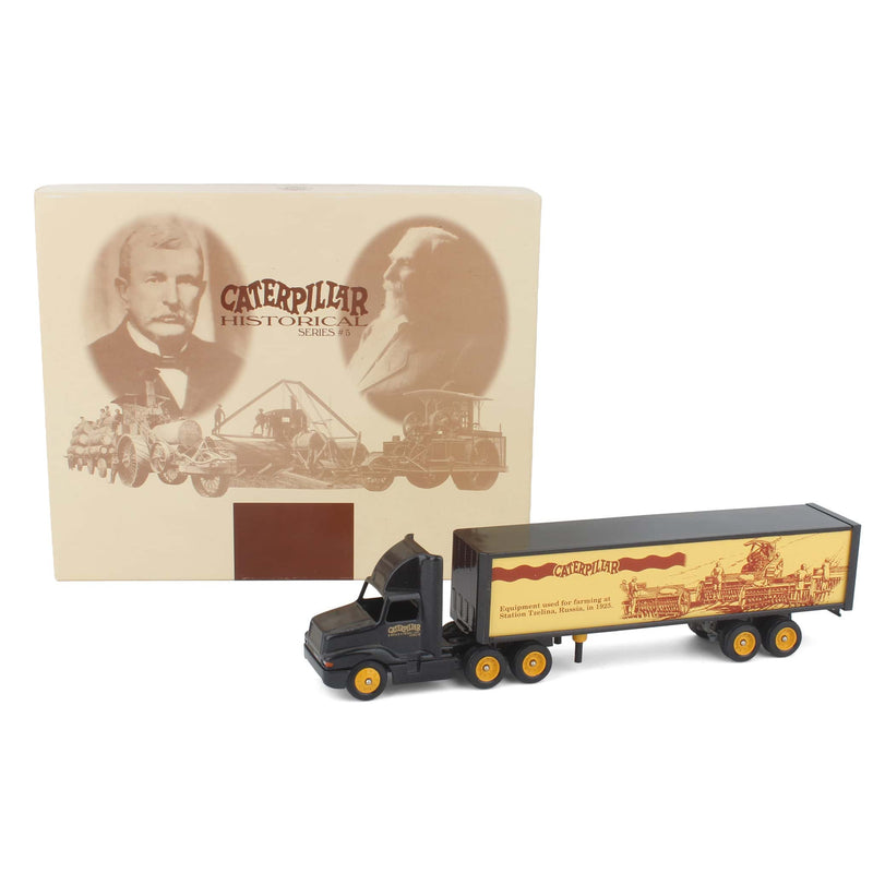 1/64 Caterpillar Historical Series #5 1921 Best 30 Crawler Tractor, Semi Truck & Trailer by Winross