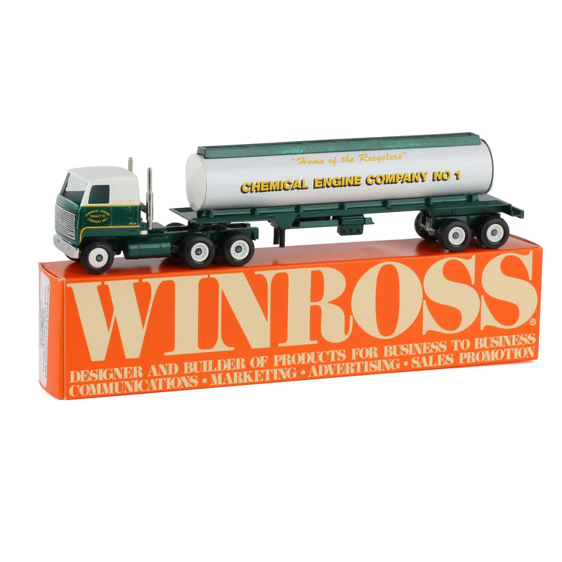 1/64 Chemical Engine Company Mack Truck & Tanker Trailer by Winross
