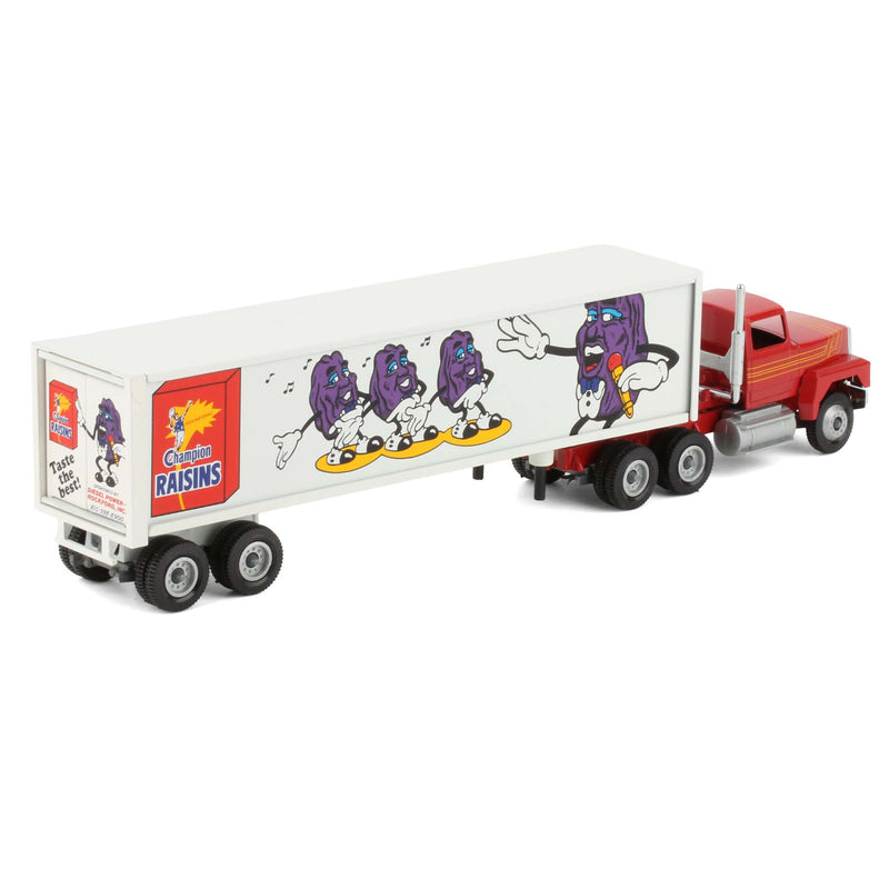 1/64 Champion Raisins Semi Truck & Box Trailer by Winross