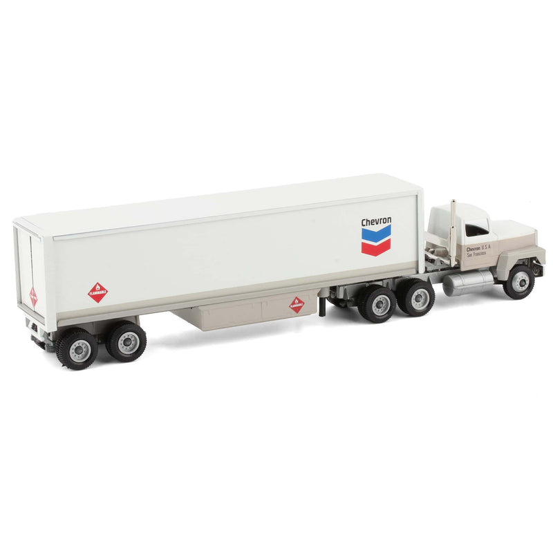 1/64 Chevron Semi Truck & Box Trailer by Winross