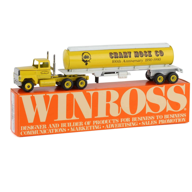 1/64 Crary Hose Co. 100th Anniversary Semi Truck & Tanker Trailer by Winross