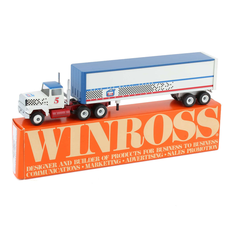 1/64 Chevron Delo 400 Semi Truck & Box Trailer by Winross