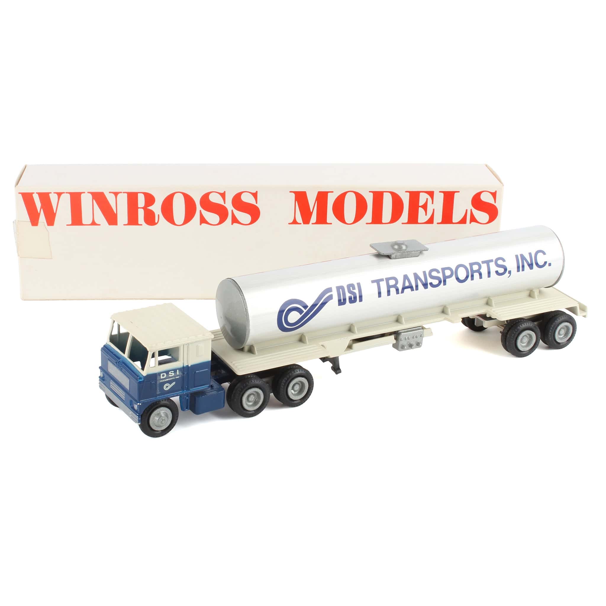 1/64 Truck by Winross, DSI Transport with Tanker — Outback Toys