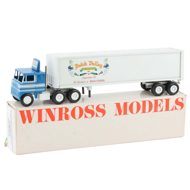1/64 Dutch Valley Food Distributors Semi Truck & Box Trailer by Winross