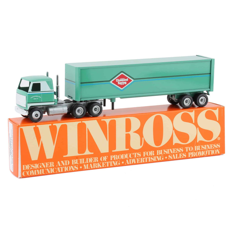 1/64 Ephrata Diamond Spring Water Semi Truck & Box Trailer by Winross