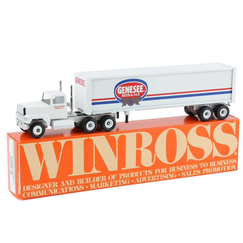 1/64 Genesee Brewing Company Inc. Semi Truck & Box Trailer by Winross