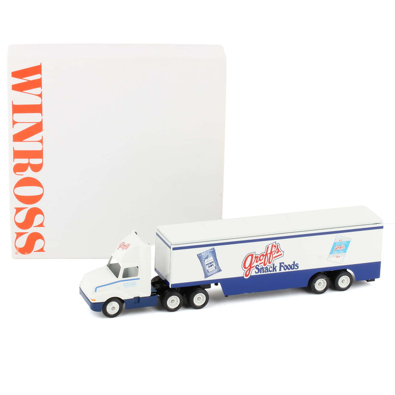 1/64 Groff's Snack Foods International Truck & Drop Bed Trailer by Winross