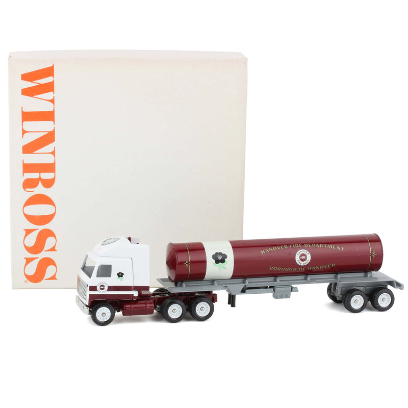 1/64 Hanover Fire Department Mack Semi Truck & Tanker Trailer by Winross