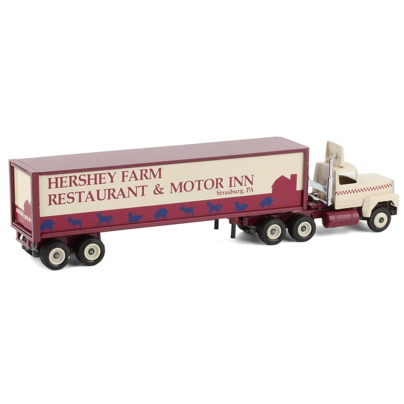 1/64 Hershey Farm Restaurant & Motor Inn, Strasburg, PA Semi Truck & Trailer by Winross