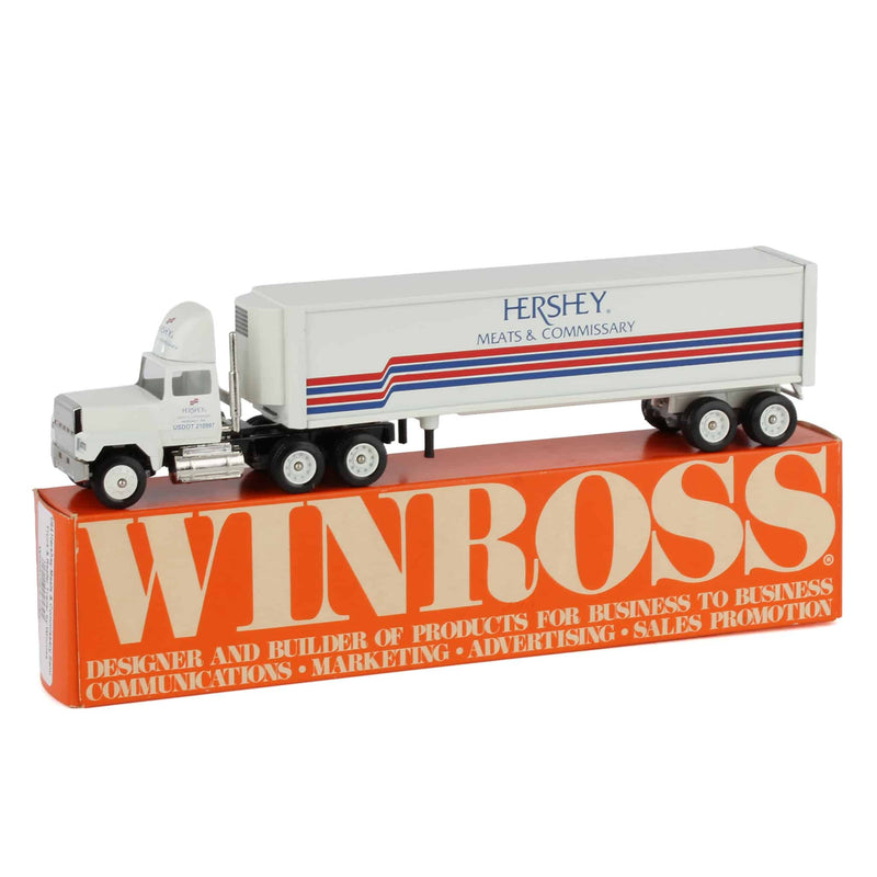 1/64 Hershey Meats & Commissary Semi Truck & Reefer Trailer by Winross