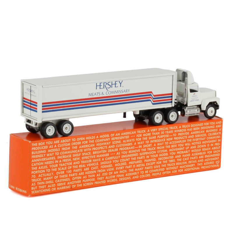 1/64 Hershey Meats & Commissary Semi Truck & Reefer Trailer by Winross