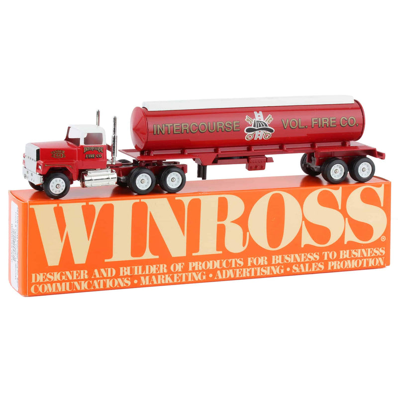 1/64 Intercourse Volunteer Fire Co. Semi Truck & Tanker Trailer by Winross