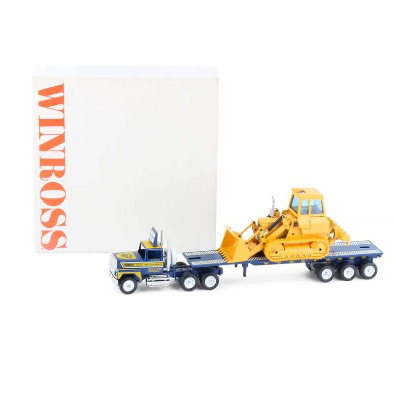 1/64 Keller Brothers Ford Hauler with Caterpillar 955L Traxcavator by Winross