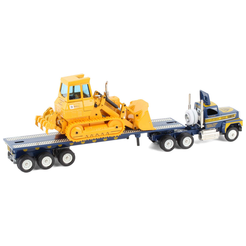 1/64 Keller Brothers Ford Hauler with Caterpillar 955L Traxcavator by Winross