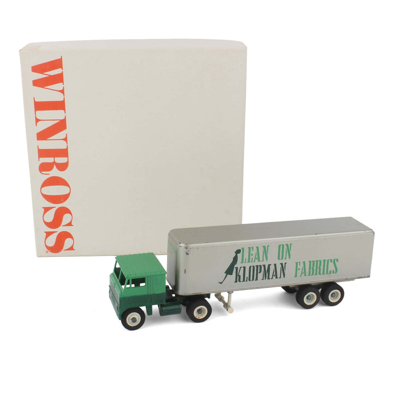 1/64 Klopman Fabrics Semi Truck & Trailer by Winross