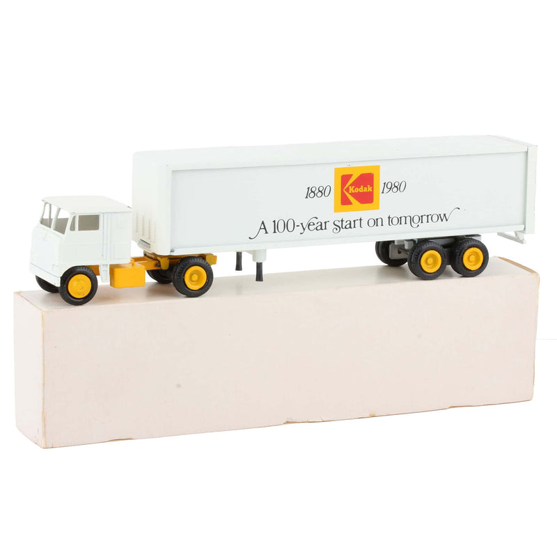 1/64 Kodak 100 Year Start on Tomorrow 1880-1980 White Semi Truck & Trailer by Winross