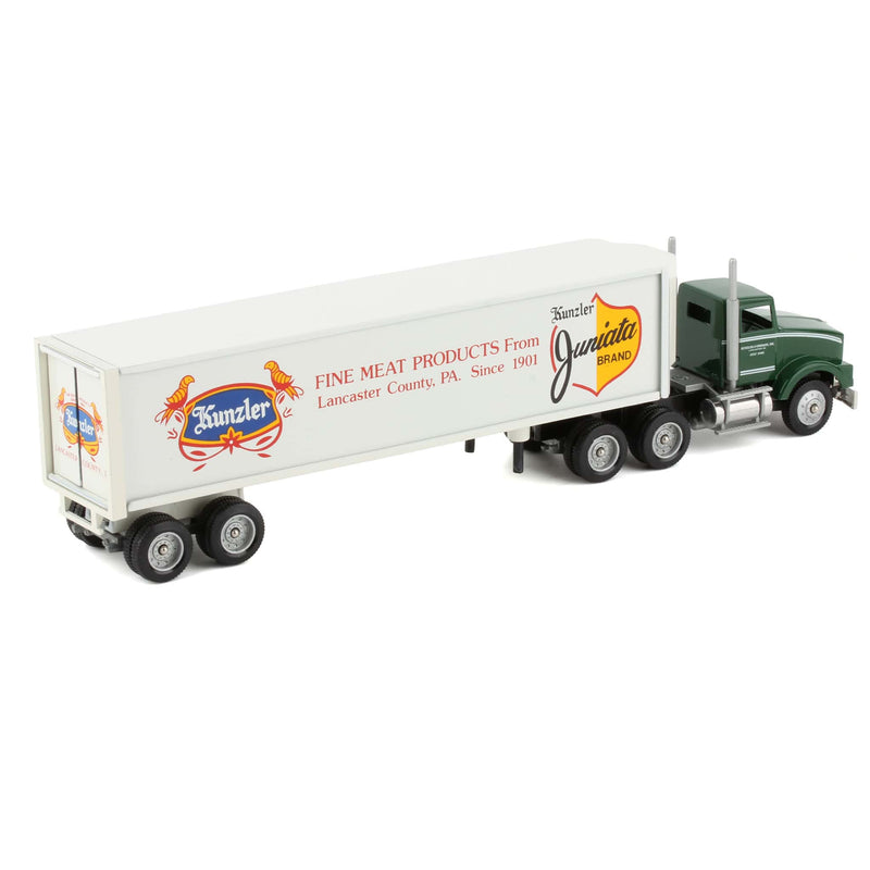 1/64 Kunzler Kenworth Truck & Reefer Trailer by Winross